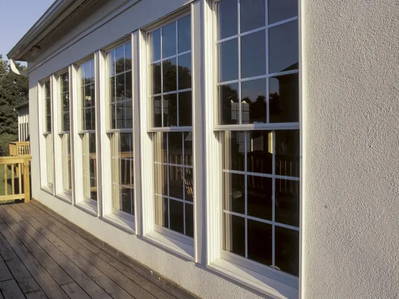 RSG Custom Builds home remodel and installation in Seattle, WA with lots of windows and a wooden deck. Ideas and inspiration.