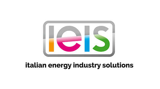 Un logo colorato per le soluzioni dell'industria energetica italiana