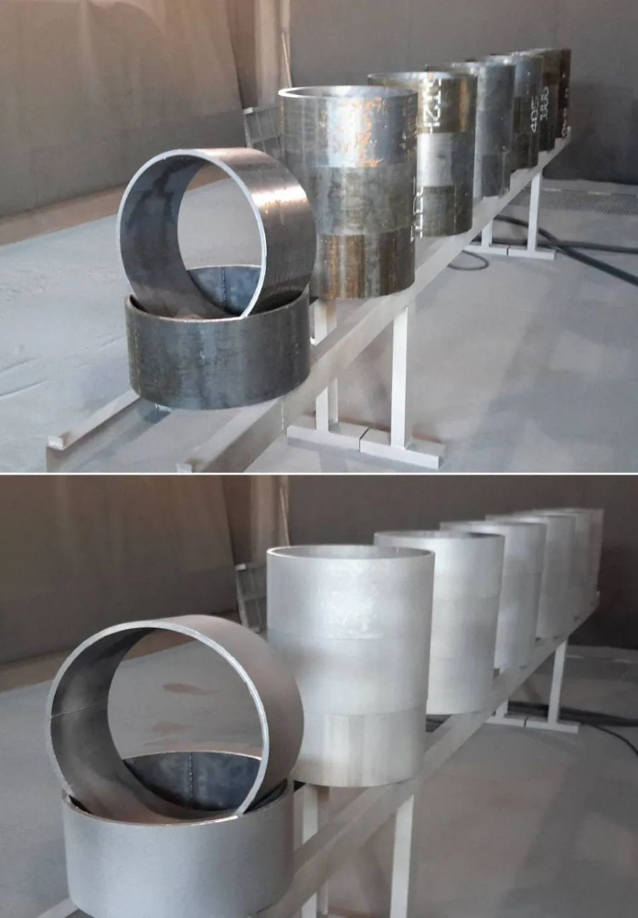 componenti cilindrici in metallo