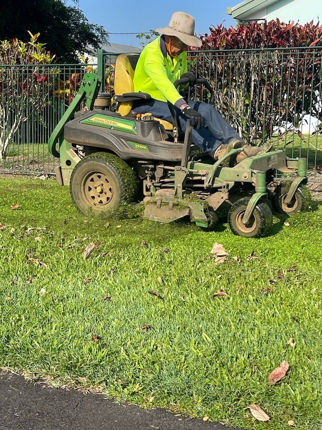 Gardening Equipment on the Lawn — Gardeners in Innisfail, QLD