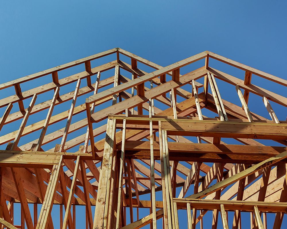 House Wooden Frame Installation