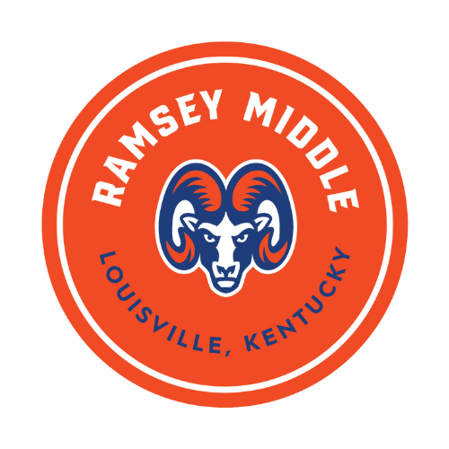 the logo for ramsey middle school in louisville kentucky