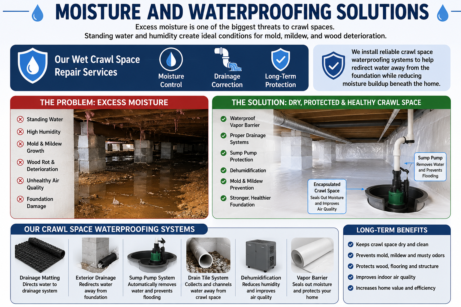 Moisture and Waterproofing Solution