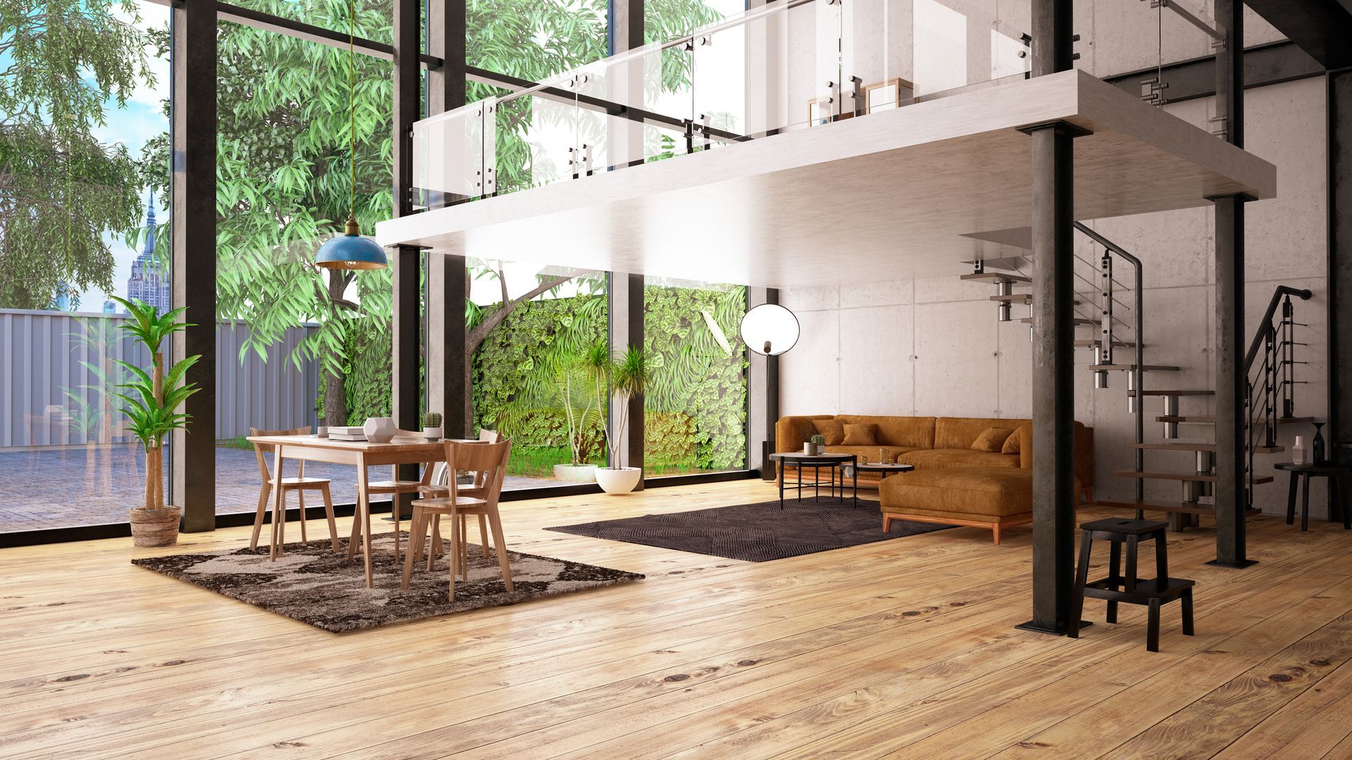 Modern Loft Apartment with Glass Window and Door - Wodonga, VIC - ABC Window Solutions