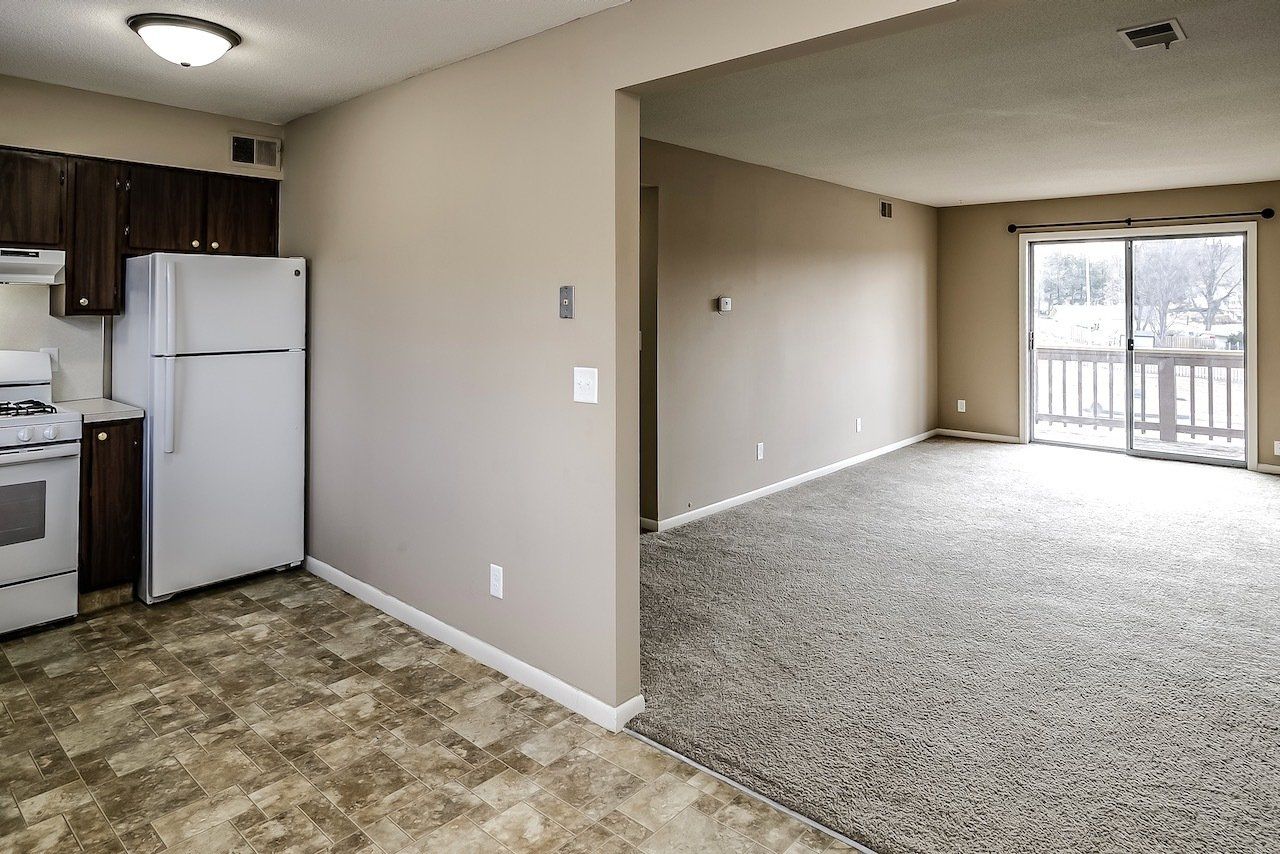 Photo of Gaslight Apartments dining room view of living room