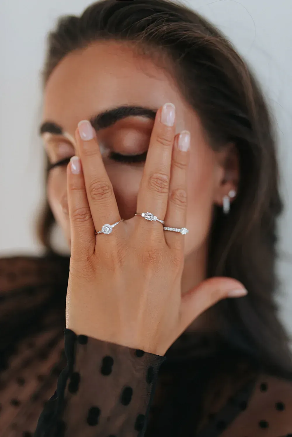 Aurore verlovingsring Mary, romantische elegantie met verfijnde details