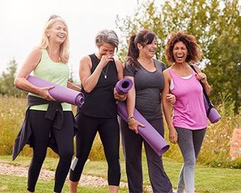 Women Walking While Laughing — Greenville, SC — Wellness 4 Lifesteps LLC