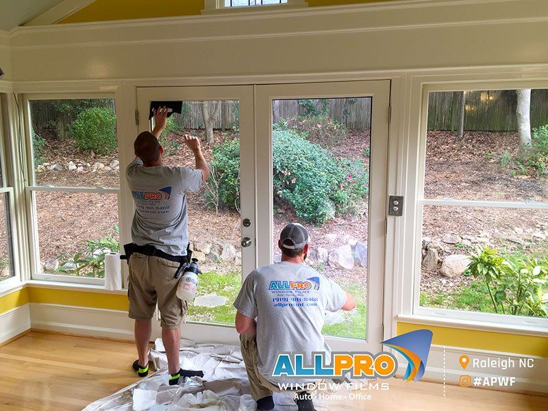 residential window tinting Morrisville NC