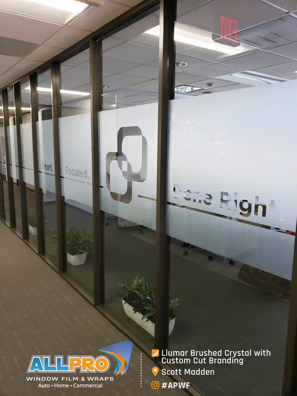 custom decorative window film Durham NC