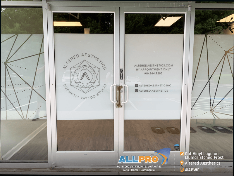 decorative window film Cary NC