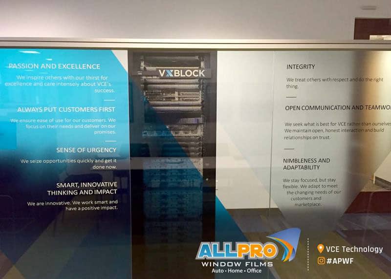 custom decorative window film Cary NC