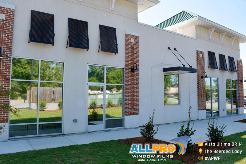 storefront window tinting Morrisville NC