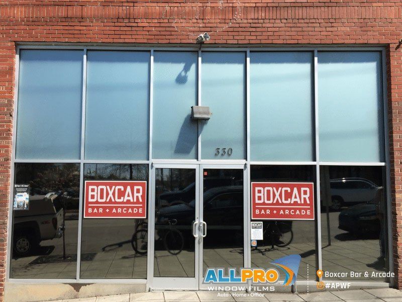 storefront window tinting Morrisville NC