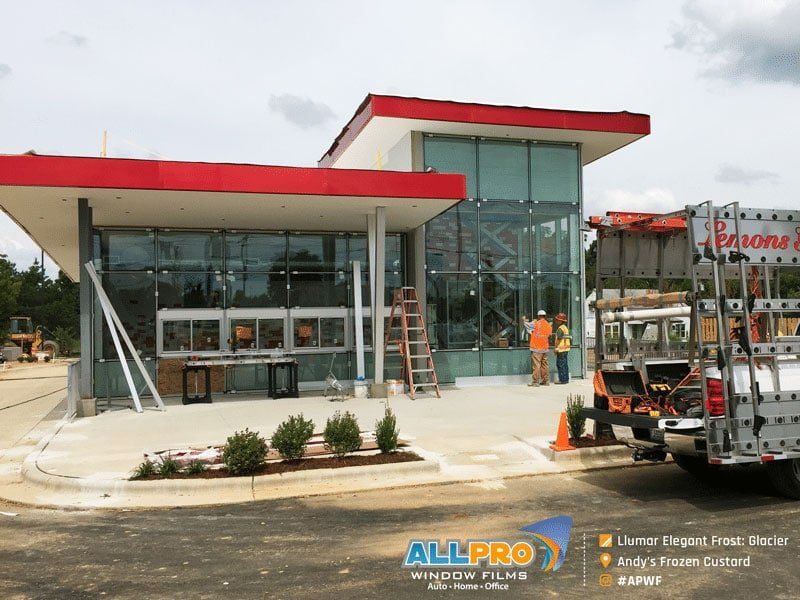 commercial window tint film Durham NC