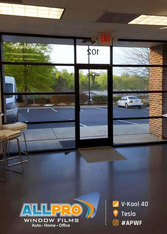 commercial window film installers Cary NC