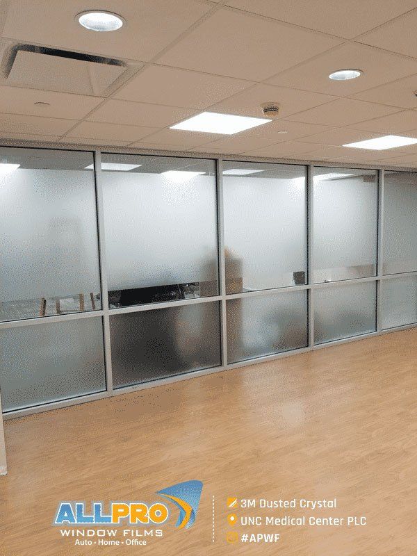 privacy tint for office windows Raleigh NC