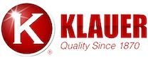 Logo for Klauer: red circle with a white