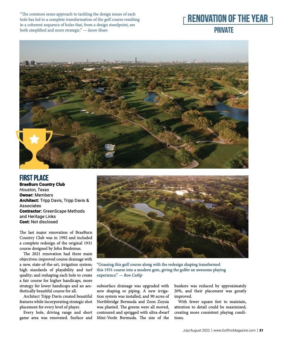 GolfInc Magazine Article