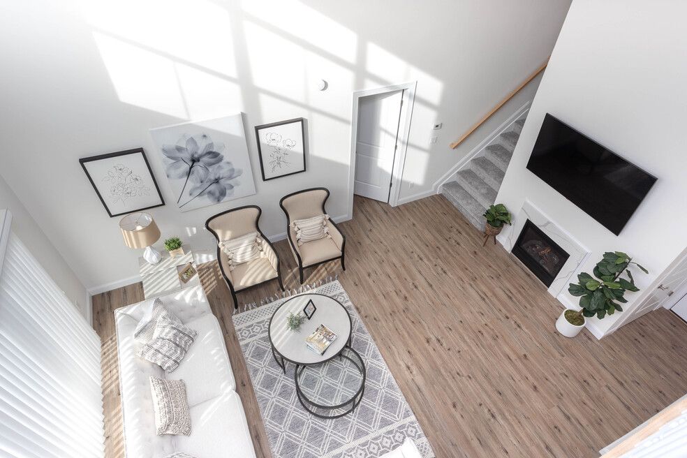 The Setauket -Top view from living room