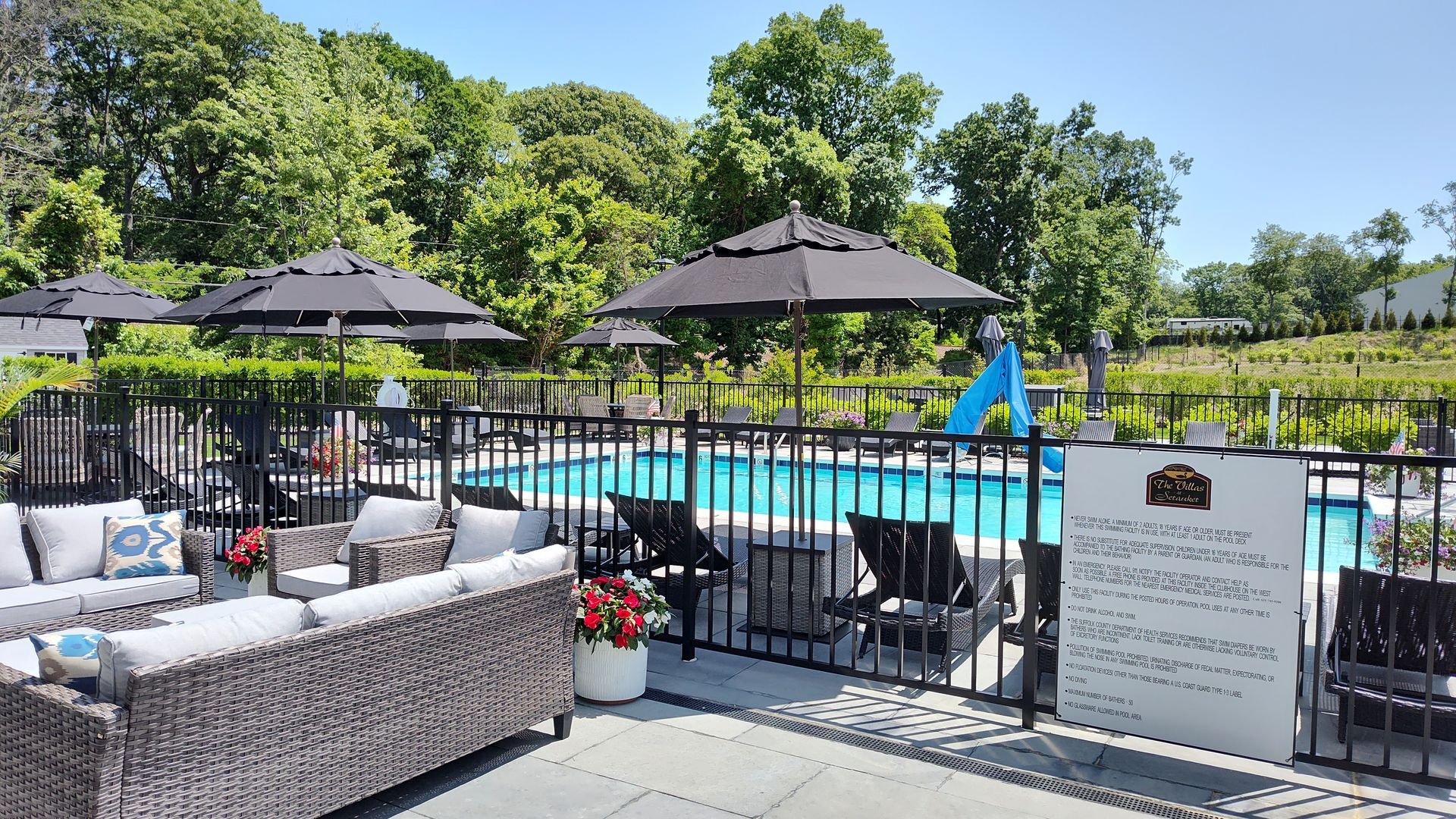 The Villas at Setauket- community pool