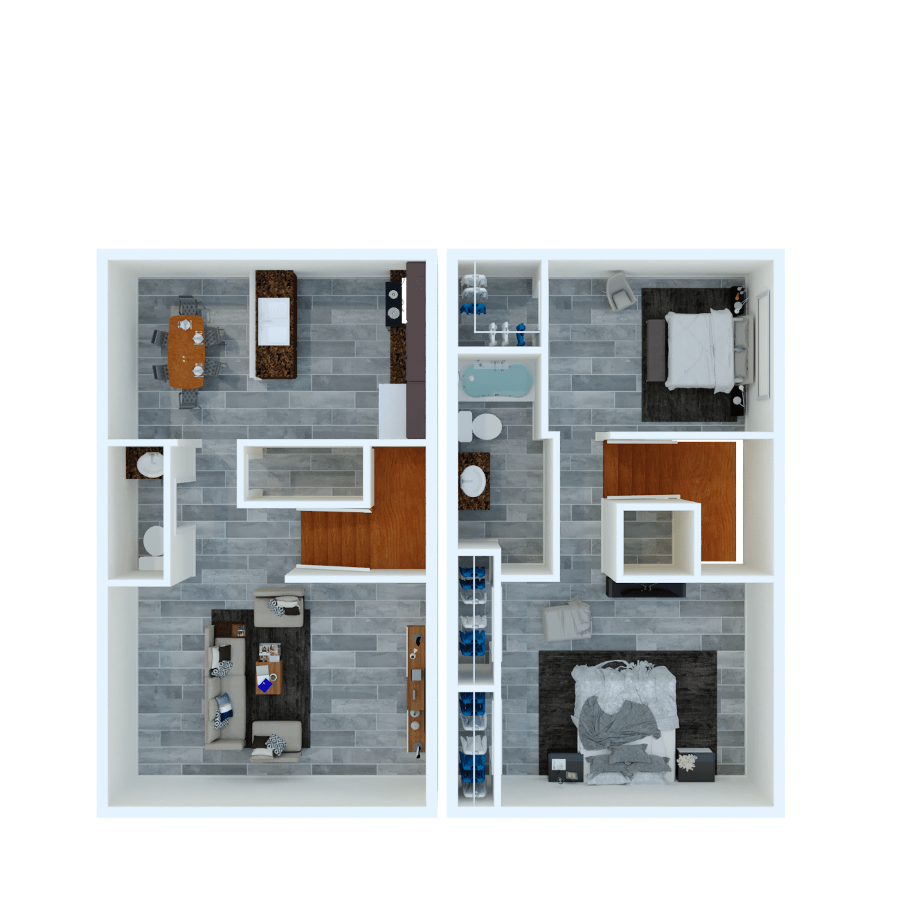 GIA Spring Branch TwoStory Townhouses for Rent in Spring Tx