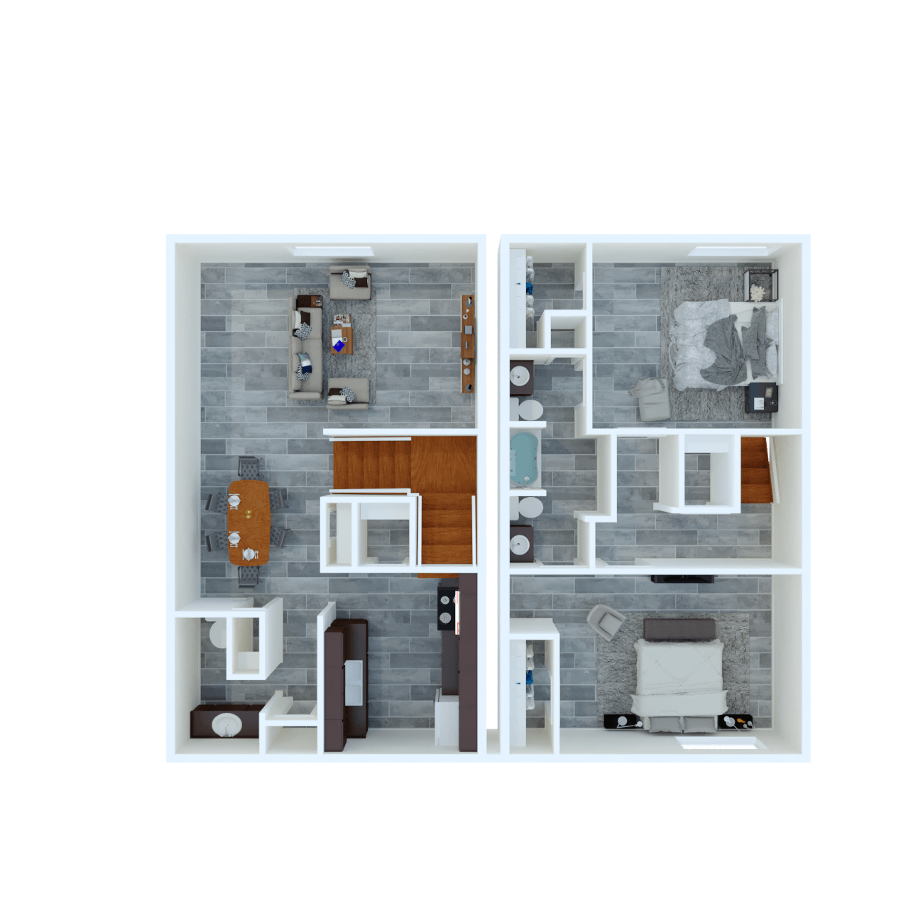 GIA Spring Branch TwoStory Townhouses for Rent in Spring Tx