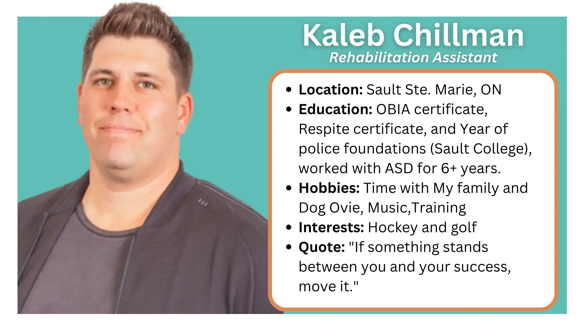 Serving Northern Ontario: Sault Ste. Marie, Sudbury & Espanola. Rehab Assistants support independence in daily life.