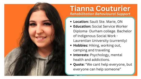 Located Northern Ontario communities: Sault Ste. Marie, Greater Sudbury and Espanola, Manitoulin Island. Rehabilitation Behavioural
Support
What We Do
Works under the direction of Regulated Health Care Professionals (RHCP) (eg. Speech Language Pathologist, Occupational Therapist, Physio Therapist, Social Worker, Psychiatrist, etc.)
Delivers goals of the RHCP’s within natural contexts (home, school, work, community)
Aims at reducing the impact of impairments, promoting independence and improving well-being
Tasks may include personal and domestic activities of daily living, leisure/school/work integration, coaching, mentoring and training
Tasks may also include mentoring, training and modeling for parents/caregivers/schools
Sparks the client's best life!
How We Help
RBS's are consistent, steady rehabilitation support in the youth’s daily life in all environments (home, school, community).
The RBS is available to the youth wherever the youth requires support and is able to complete transitions from one environment to another seamlessly (e.g. home to school).
RBS's are also able to support the family/care providers by modeling strategies for success. They integrate all of the RHCP’s goals into functional activities allowing for better carryover and generalization within the youth’s life. This allows for greater success with activities of daily living, leisure and school/work, decreasing the impact of impairments, promoting independence and improving general well-being.
School, & Community:
Ingersoll, B., & Gergans, S. (2007). The effect of a parent-implemented naturalistic imitation intervention on spontaneous imitation skills in young children with autism. Research in Developmental Disabilities, 28, 163-175.
Sussman. F. More than words- A Parent’s Guide to Building Interaction and Language Skills for Children with Autism Spectrum Disorder or Social Communication Difficulties (2nd Ed.). Hannen Early Language Program: Toronto, Ontario.
Ylvisaker, M., and Feeney, T. (1998) Collaborative brain injury intervention: Positive Everyday Routines. Singular Publishing: San Diego.
Ylvisaker, M., Turkstra, L., Coehlo, C. Yorkston, K., Kennedy, M. Sohlberg, M.M., & Avery, J (2007). Behavioural interventions for children and adults with behaviour disorders after TBI: As systematic review of the evidence. Brain Injury, 21(8), 769-805. http://doi.org/10.1080/02699050701482470