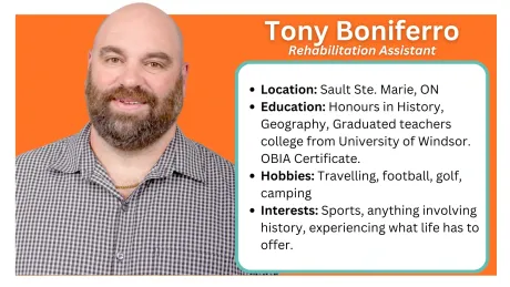 Serving Northern Ontario: Sault Ste. Marie, Sudbury & Espanola. Rehab Assistants support independence in daily life.