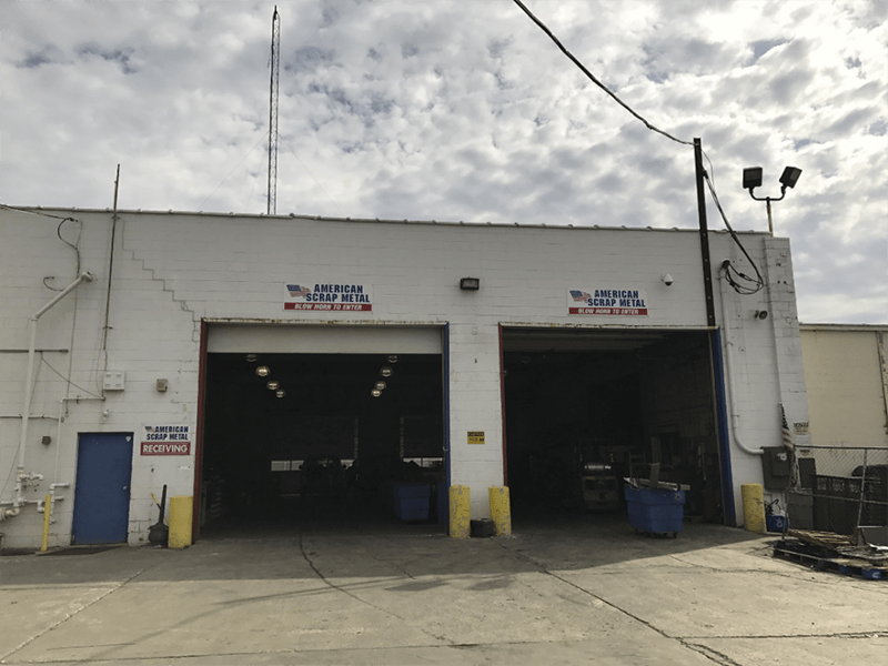 Two Open Garage Door — Alsip, IL — American Scrap Metal