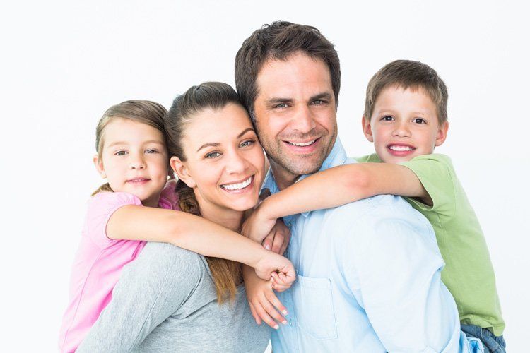 family with healthy smiles