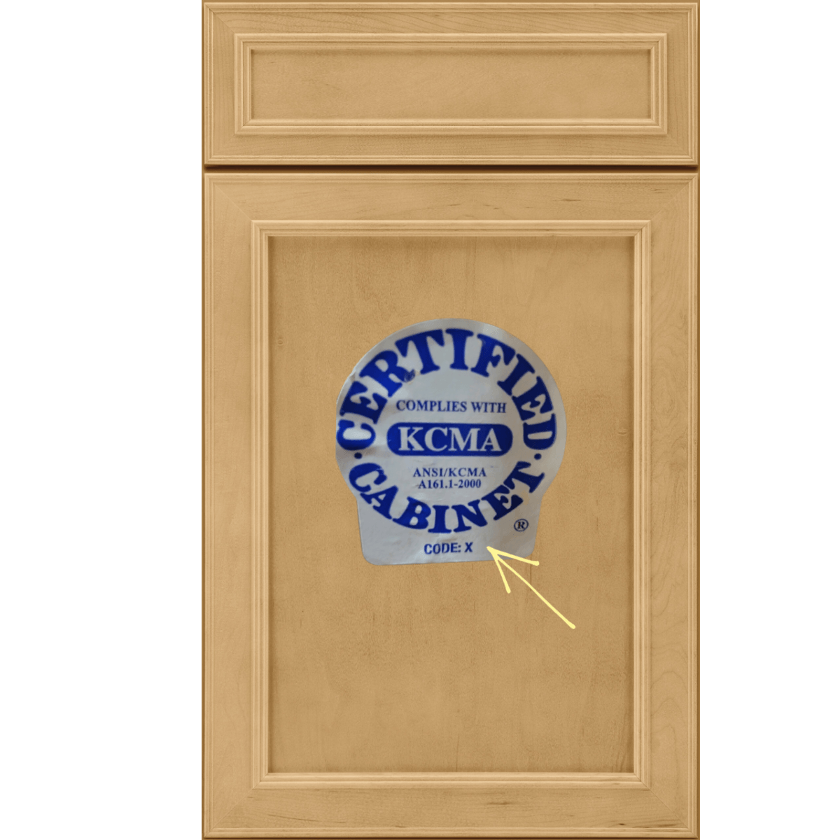 Matching replacement doors and drawers