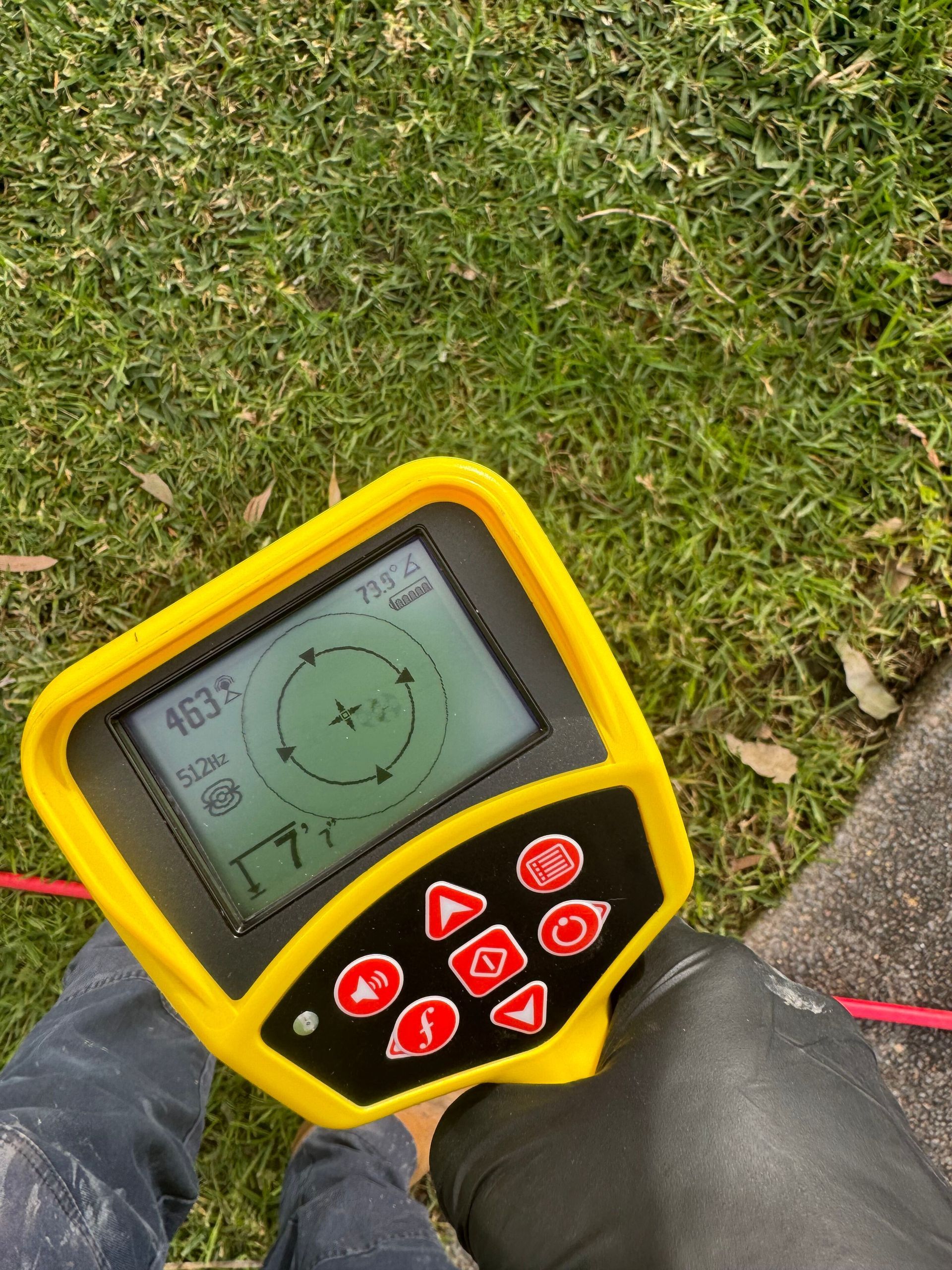 Locating services tool used by plumber during inspections— All About Quality Plumbing Services In Halekulani, NSW