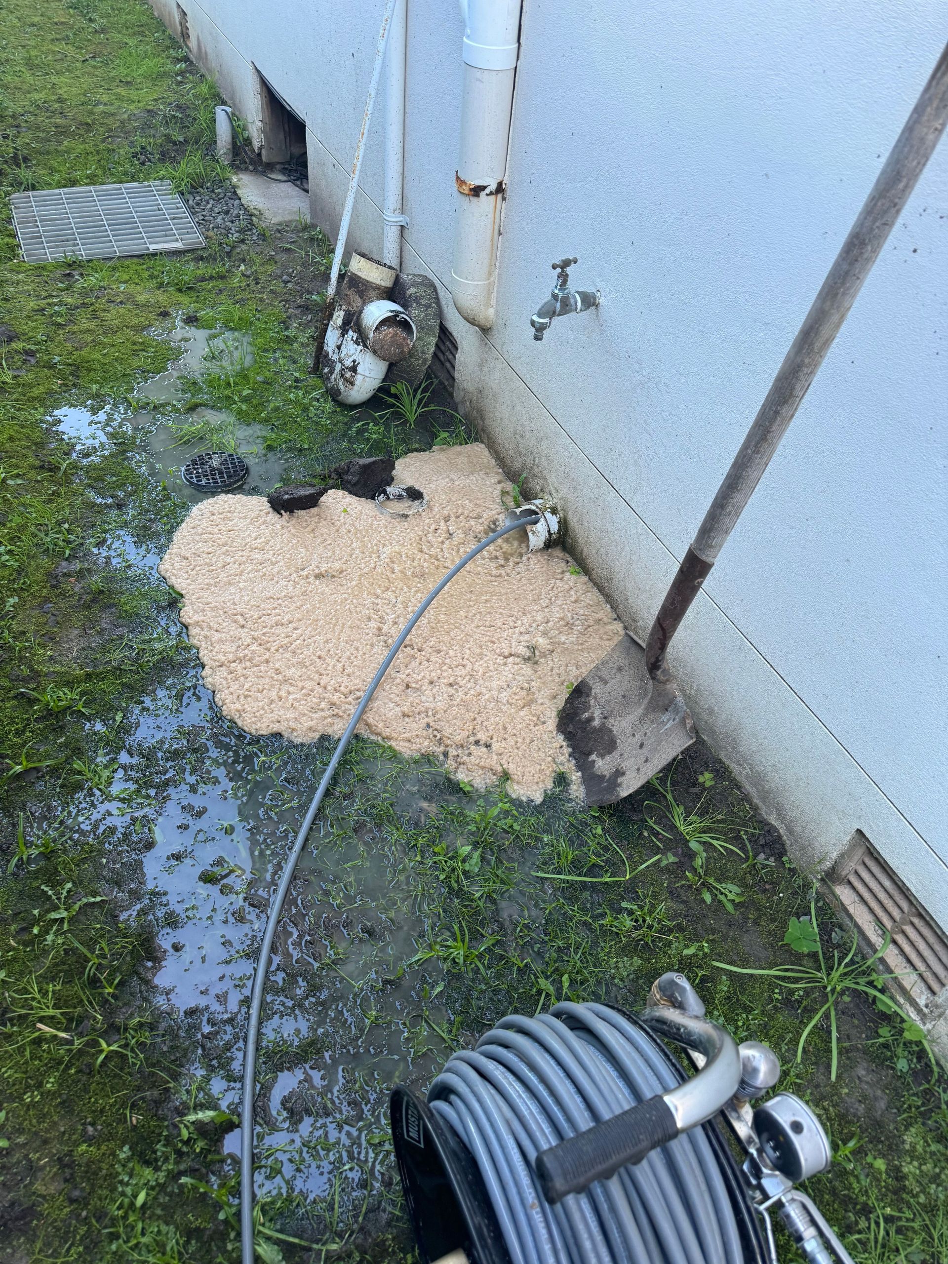 CCTV pipe inspection on a blocked pipe— All About Quality Plumbing Services In Lake Macquarie, NSW