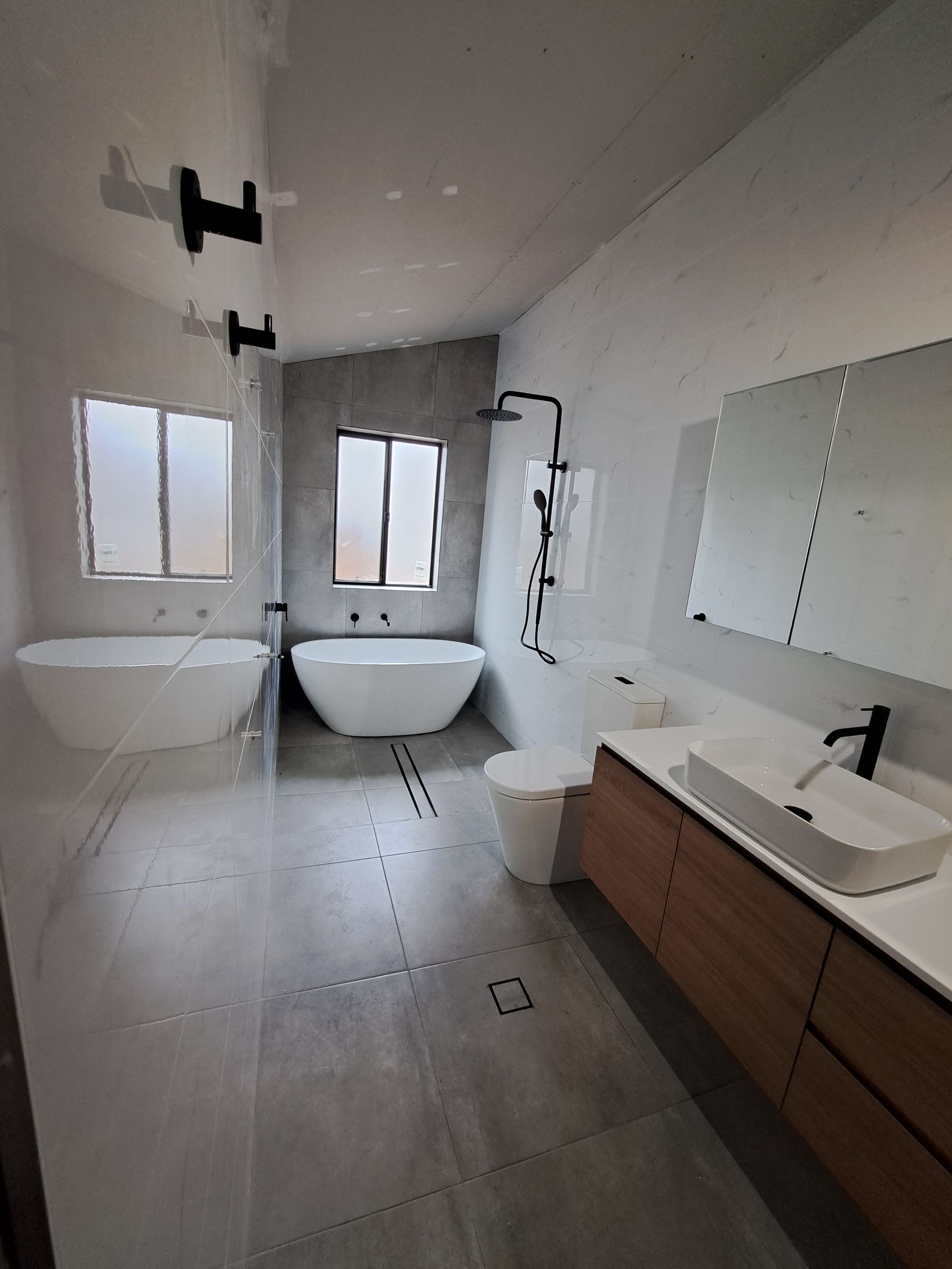New bathroom recently renovated — All About Quality Plumbing Services In Halekulani, NSW