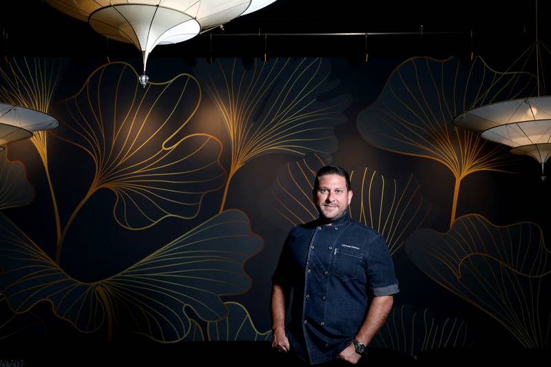 Chef Michael Ferraro at Timpano las olas