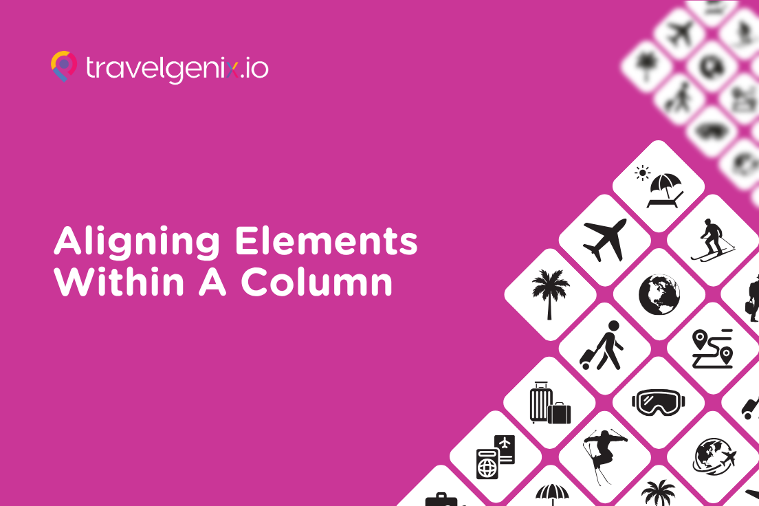 Aligning Elements Within A Column