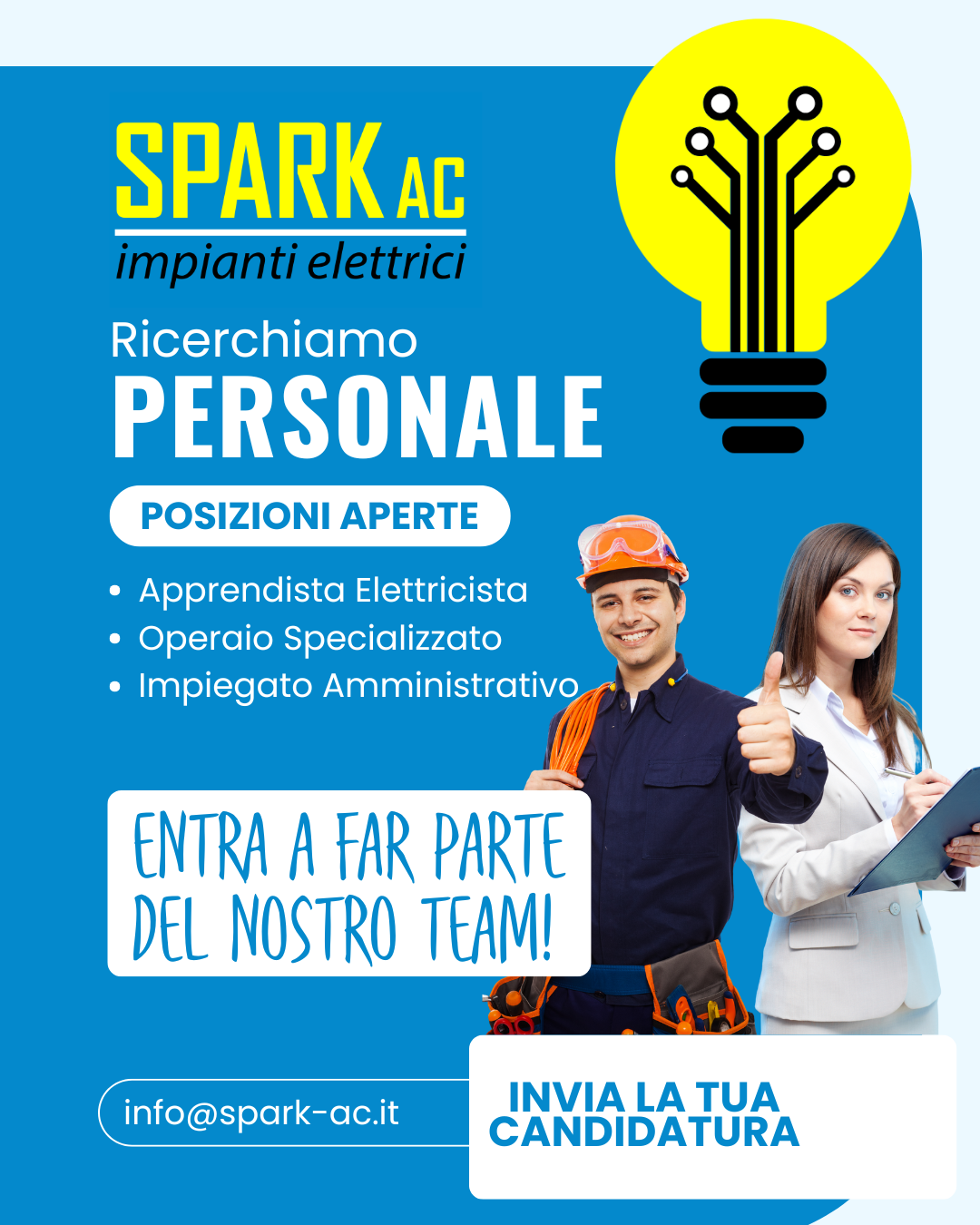 Spark Ac Alatri Frosinone Ricerchiamo Personale Invia Candidatura