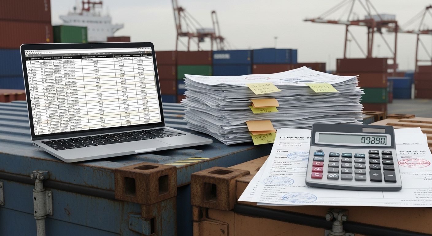 Calculating landed cost for importing goods from China to Australia