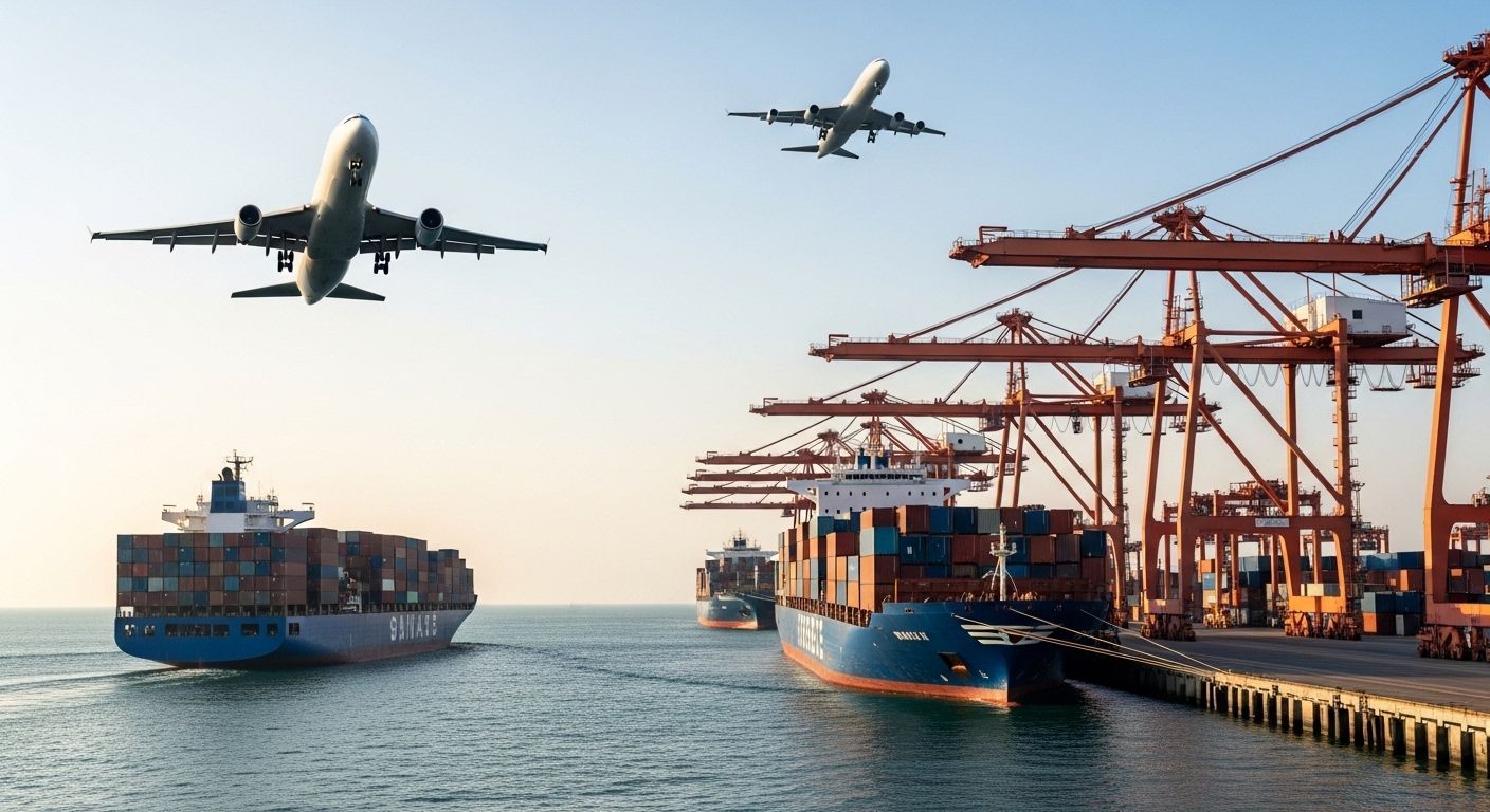 First sea freight shipment arriving at Australian port