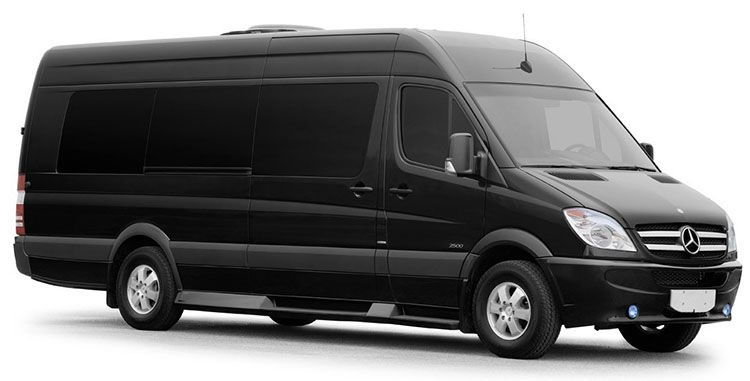 Black Mercedes Sprinter