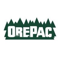 OREPAC logo: white text on dark green background with a mountain and tree design.