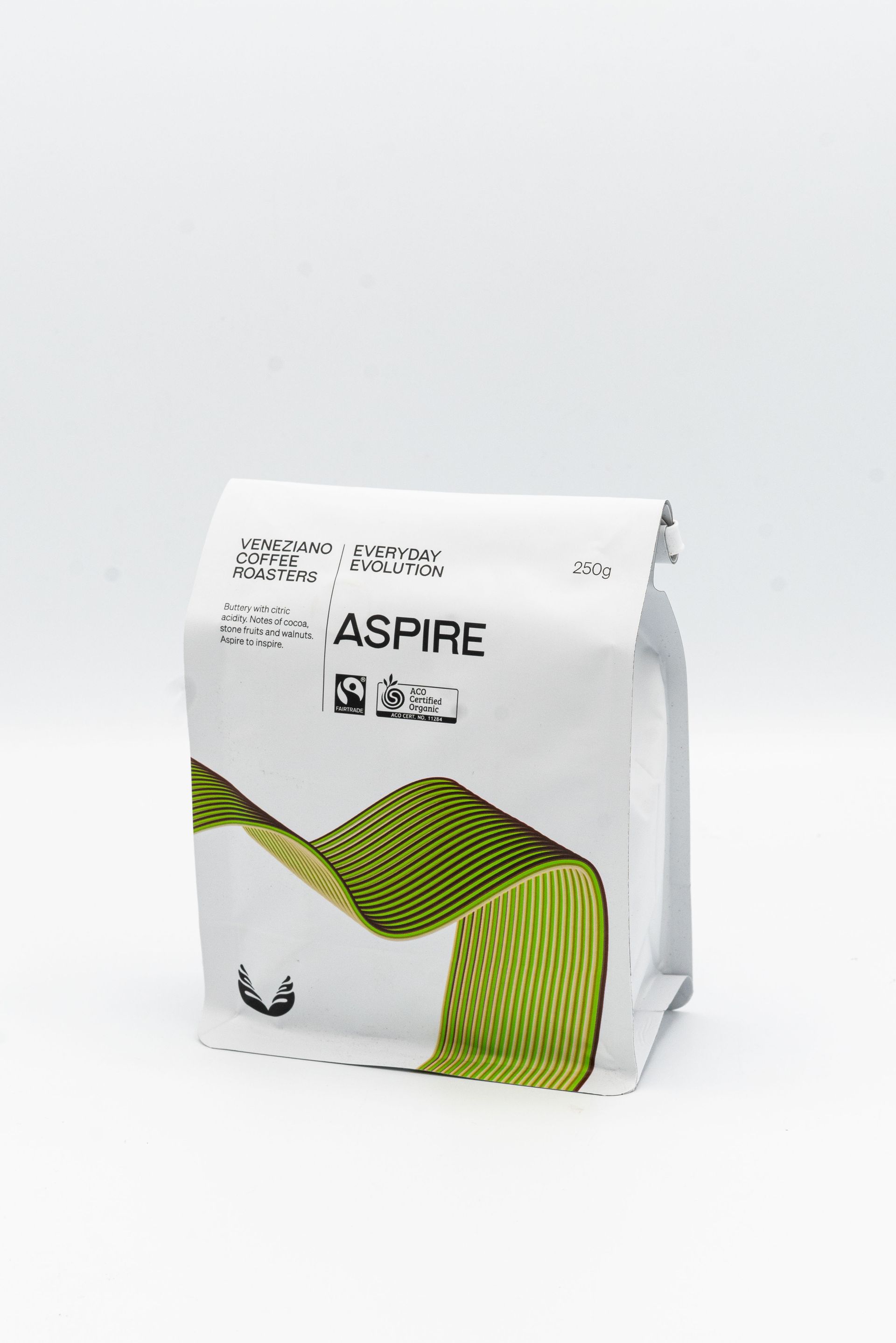 Aspire Bags 250g - Kettering, TAS - Tasman Coffee