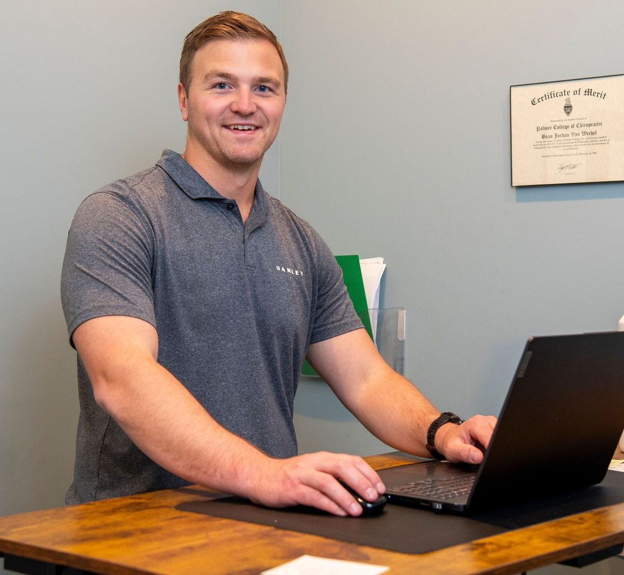 Chiropractor Dr. Beau Van Wechel