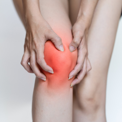 Arthritis in knee with pain