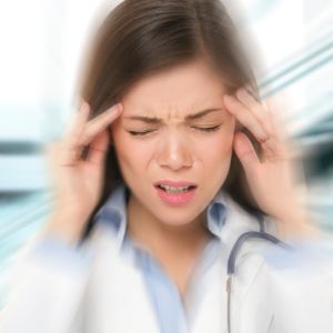 Woman With Migraines & Cluster Headaches