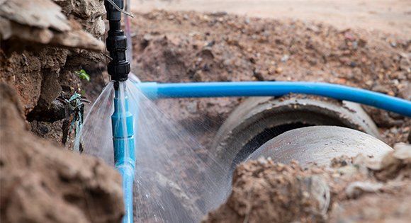 Broken Water Line Pipe — Columbus, OH — Calhoun Plumbing