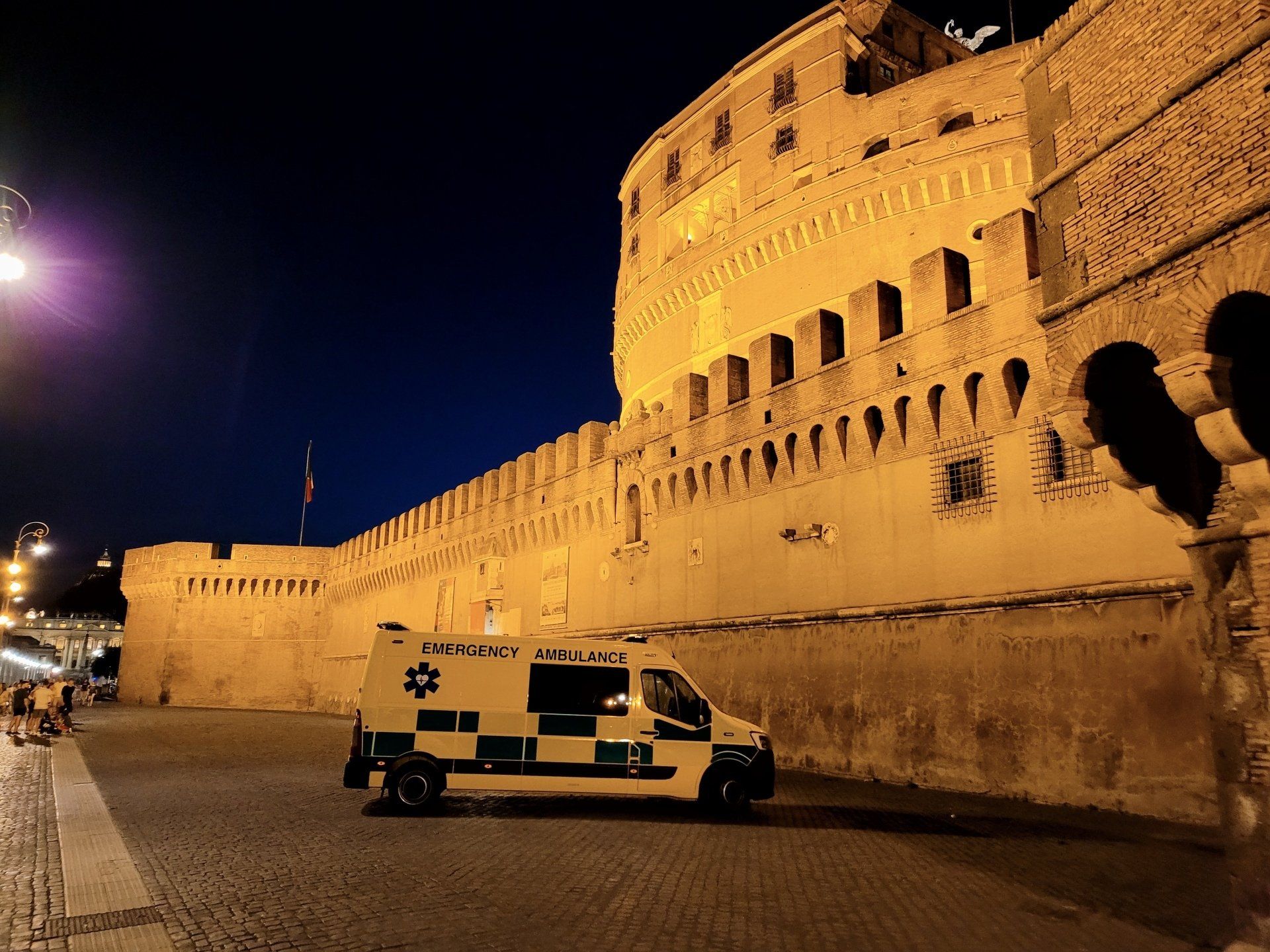 Hearts First Ambulance Service vehicle