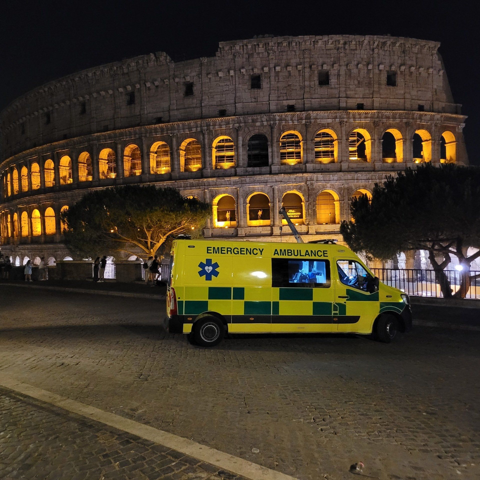Hearts First Ambulance Service vehicle