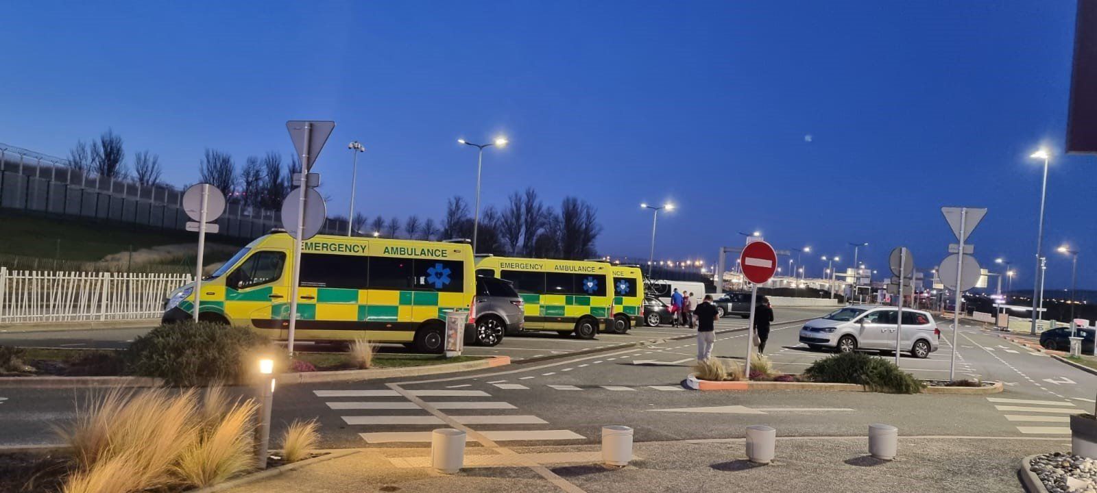 Hearts First Ambulance Service vehicles